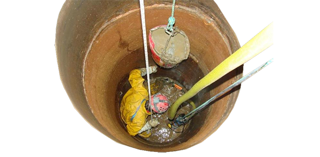 прочистка канализационных колодцев Шахты